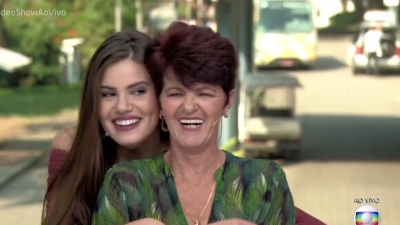 Mãe de Camila Queiroz brinca sobre bicho favorito da atriz na infância:'Cegonho'