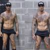 Felipe Titto mostra o corpo antes e depois de 30 dias praticando crossfit
