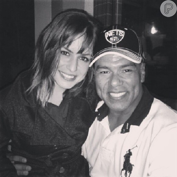 Maurício Mattar assumiu o namoro com Bianca Andrada recentemente, mas já posta declarações para ela no Instagram. 'Meu ouro', escreveu ele na legenda da foto