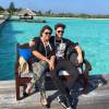 Preta Gil e Rodrigo Godoy passaram a lua de mel nas Ilhas Maldivas, no Oceano Índico