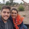 Preta Gil e Rodrigo Godoy curtiram uma segunda lua de mel na África do Sul