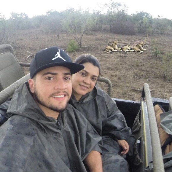 Preta Gil e Rodrigo Godoy curtiram uma segunda lua de mel na África do Sul