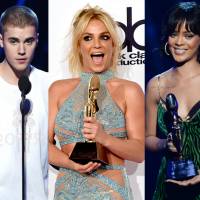 Justin Bieber, Britney Spears e Rihanna são premiados no Billboard Awards 2016