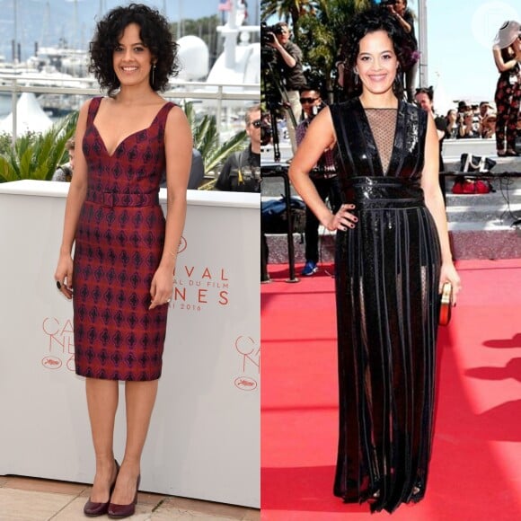 A atriz brasileira Maeve Jinkings, do filme 'Aquarius', entrou na lista das mais bem-vestidas do Festival de Cannes pela revista americana 'Vanity fair'