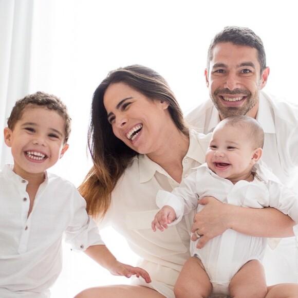Wanessa e Marcus Buaiz são pais de dois filhos, José Marcus e João Francisco