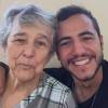 Matheus posta foto ao lado de sua avó em seu Instagram e se declara: 'Dona Maria que saudade que eu tava. Eu te amo demais, vó!'