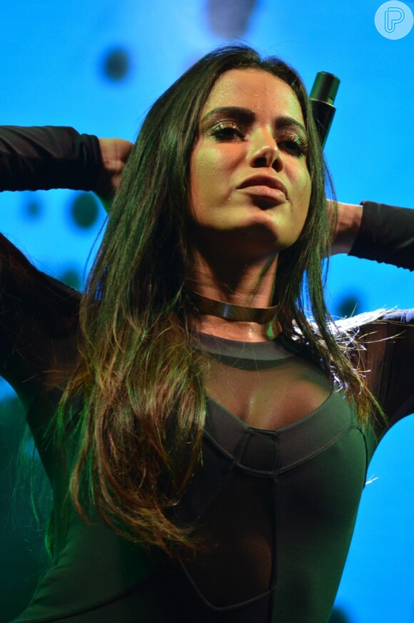 Anitta levou a turnê 'Bang' para Goiânia
