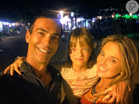 Ticiane Pinheiro compartilhou em sua conta de Instagram alguns momentos do passeio ao lado da filha, Rafaella Justus, e do namorado, Cesar Tralli
