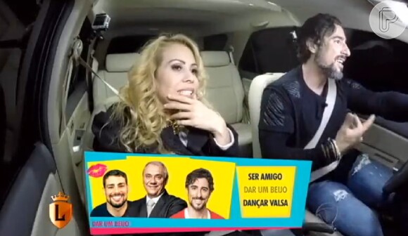 Joelma optou por Cauã Reymond entre Marcelo Rezende, Marcos Mion e o ator para dar um beijo na boca