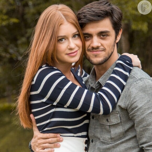 Eliza (Marina Ruy Barbosa) ficou com Jonatas (Felipe Simas) no último capítulo da novela 'Totalmente Demais', exibido em 30 de maio de 2016