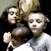 Madonna postou uma foto antiga com os filhos Lourdes Maria, Rocco e David