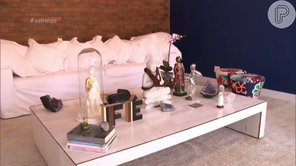 Atriz de 'Haja Coração' mostra detalhes da decoração da casa no Rio de Janeiro para Angélica e revela sua paixão pela África, para onde já viajou três vezes