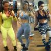 Gracyanne Barbosa, Kelly Key e Viviane Araújo compartilham fotos dos treinos nas redes sociais