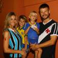 Fernanda Lima e Rodrigo Hilbert são pais dos gêmeos João e Francisco, de 8 anos