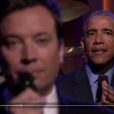 Barack Obama surpreende e canta 'Work' no 'The Tonight Show'