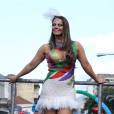Viviane Araújo participa da Parada LGBT em Madureira, Zona Norte do Rio de Janeiro