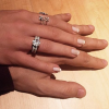 A apresentadora publicou uma imagem usando uma aliança na mão em seu perfil do Instagram e o post gerou especulações sobre um possível noivado do casal