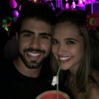 Juliano Laham, do 'BBB16', faz declaração para a namorada, Juliana Paiva: 'Amor'