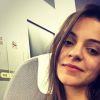 Pally Siqueira, namorada do ator Fabio Assunção, postou uma foto de dentro do avião enquanto voava para Munique, Alemanha, no dia 08 de junho de 2016