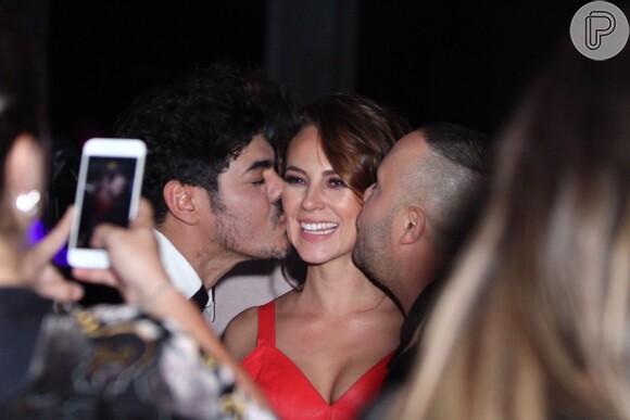 Paolla Oliveira prestigiou a abertura do Rio Moda Rio, no Píer Mauá, em 14 de junho de 2016