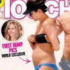 A revista 'In Touch' divulgou fotos da possível barriga de grávida de Jennifer Aniston durante férias nas Bahamas com o marido, Justin Theroux