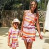 Ticiane Pinheiro e a filha, Rafaella Justus, adoram combinar os looks