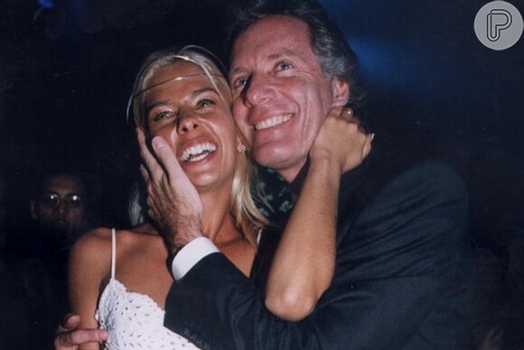 Roberto Justus e Adriane Galisteu se casaram em 1999