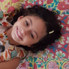 Igor Angelkorte postou no Instagram uma foto de Antônia, 8 anos, filha da sua namorada, Camila Pitanga