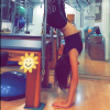 Bruna Marquezine revela corpo em forma durante aula de pilates nesta segunda-feira, dia 20 de junho de 2016