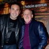 O apresentador Reinaldo Gottino e o comentarista Renato Lombardi foram na estreia VIP de 'Os Dez Mandamentos - O Musical', na noite desta segunda-feira, 20 de junho de 2016