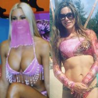 Joana Prado faz 40 anos e admite: 'Corpo de 20 não troco pelo dos 40'. Compare!