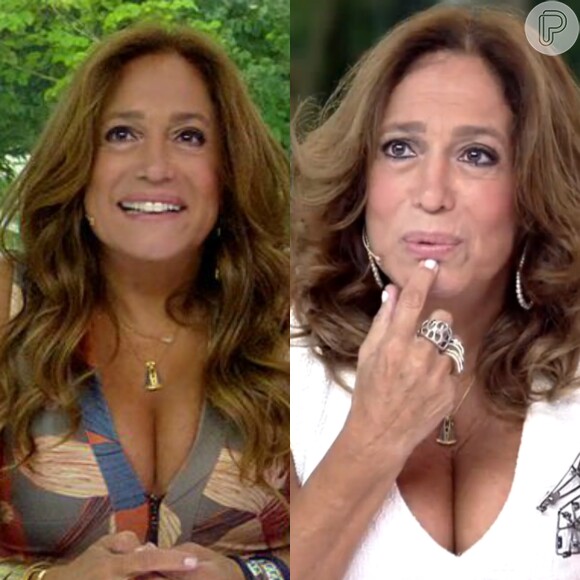 Susana Vieira apareceu no 'Vídeo Show' com visual diferente: a atriz adotou um cabelo mais curto
