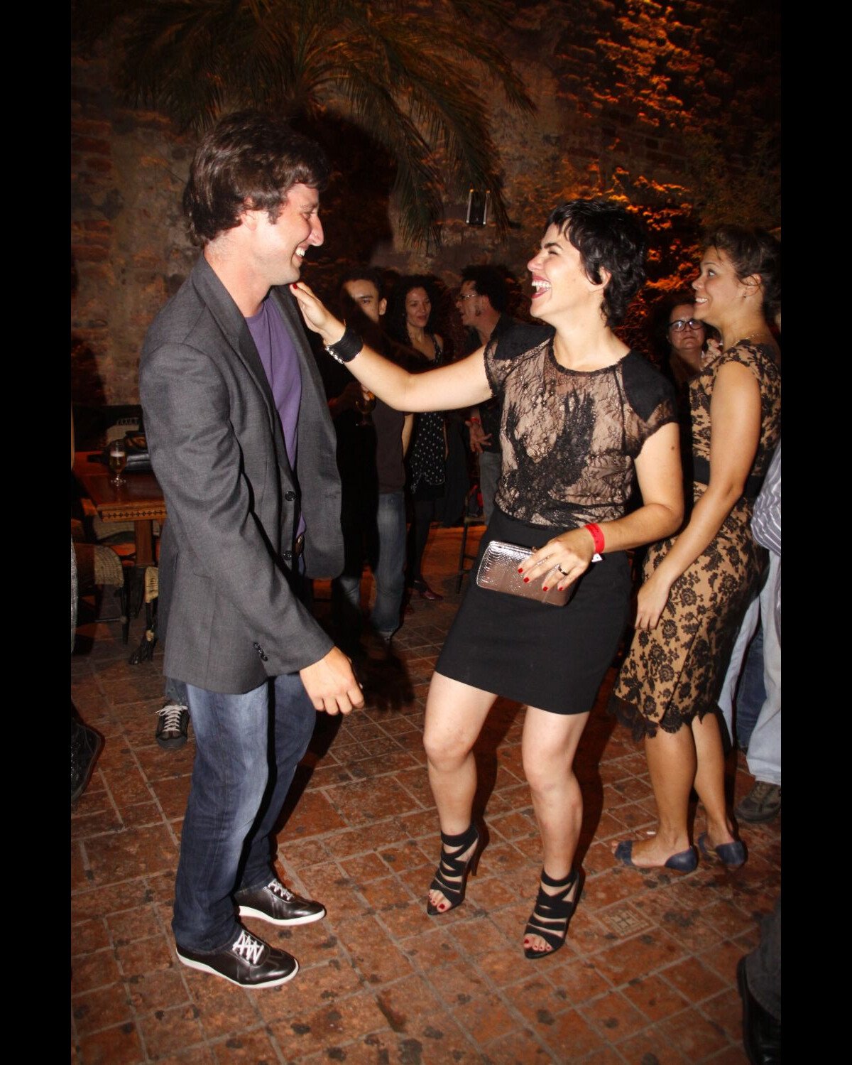 Foto: Ana Paula Arósio e o marido, Henrique Pinheiro, em um evento no