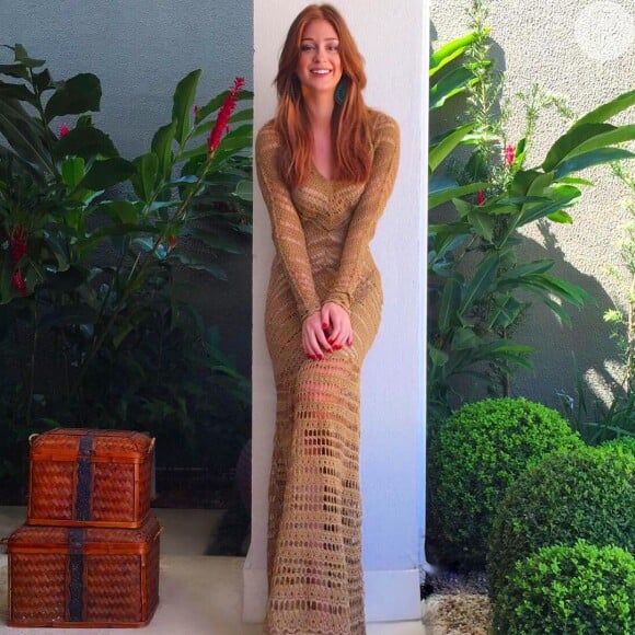 Marina Ruy Barbosa ama roupas feitas de tricô! Em seu Instagram, a atriz sempre compartilha com os seguidores suas peças favoritas da marca Galeria Tricot