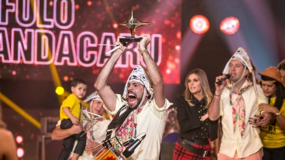 Fulô de Mandacaru vence 'SuperStar' com 70% dos votos e web vibra: 'Alma lavada'