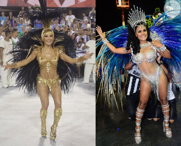 Claudia Leitte será substituída pela agolana Carmem Mouro como rainha de bateria da Mocidade no Carnaval 2017, de acordo com anúncio feito no Instagram da escola no domingo, 26 de junho de 2016