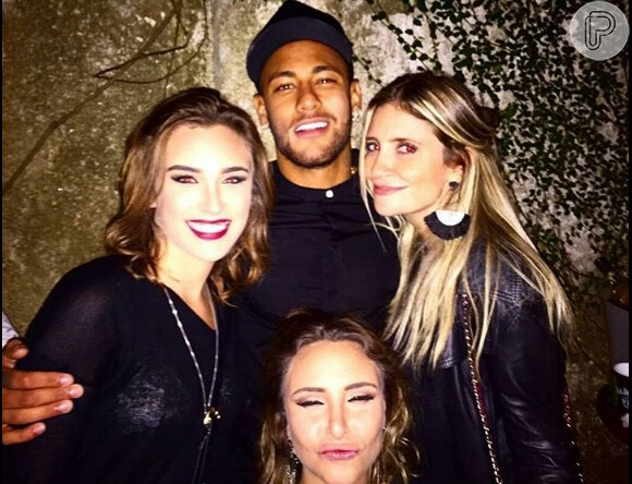 Marcela Fetter, de 'Malhação', explicou fotos com Neymar em festa