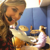 Ticiane Pinheiro mostrou que a filha, Rafaella Justus, tem talento para a música