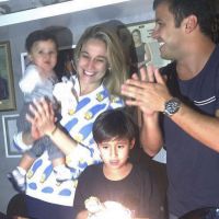 Fernanda Gentil comemora 10 meses do filho ao lado do ex: 'Orgulho dessa foto'