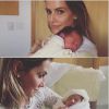 Deborah Secco comemorou a chegada dos sobrinhos gêmeos, Jorge e Francisco, nas redes sociais. As crianças nasceram na quarta-feira, 29 de junho de 2016
