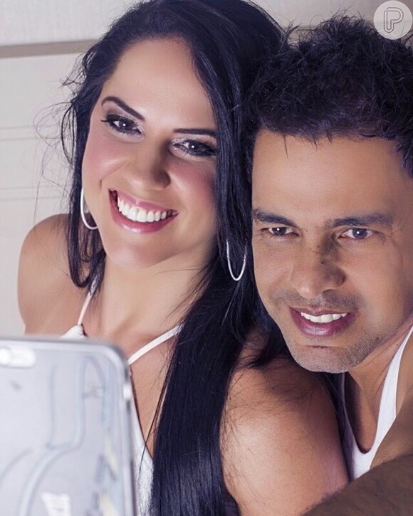 Após meses longe do Instagram, Graciele Lacerda voltou à rede social esta semana, com uma foto ao lado do namorado, Zezé Di Camargo