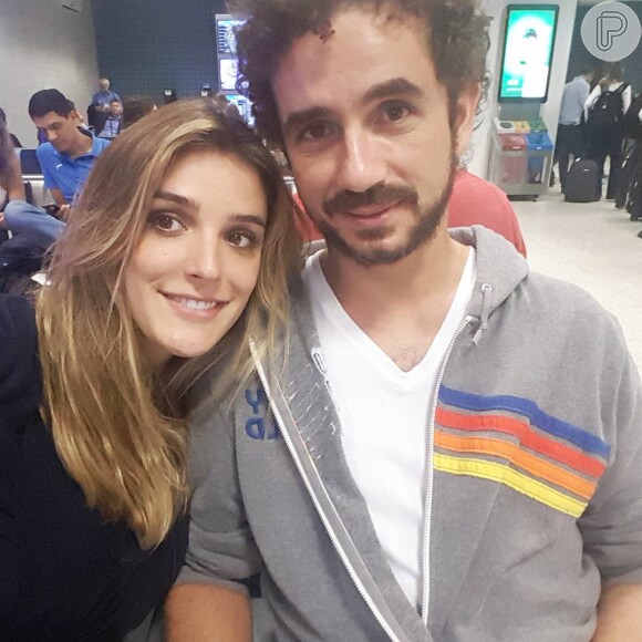 Rafa Brites e Felipe Andreoli estão grávidos. A notícia foi contada nesta sexta-feira, 01 de julho de 2016
