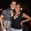 Susana Vieira encontrou Fernanda Torres na festa junina