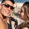 Marcela Fetter está namorando o atleta Rodrigo Lima. Relação foi assumida há duas semanas, diz a coluna 'Retratos da Vida', do jornal 'Extra', nesta segunda-feira, 4 de julho de 2016