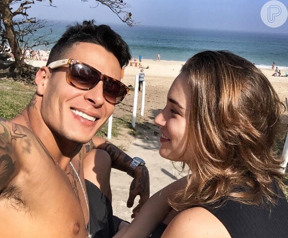 Marcela Fetter está namorando o atleta Rodrigo Lima. Relação foi assumida há duas semanas, diz a coluna 'Retratos da Vida', do jornal 'Extra', nesta segunda-feira, 4 de julho de 2016