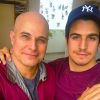 Enzo Celulari homenageou o pai, Edson Celulari, que está com linfoma não-Hodgkin, tipo de câncer no sistema linfático