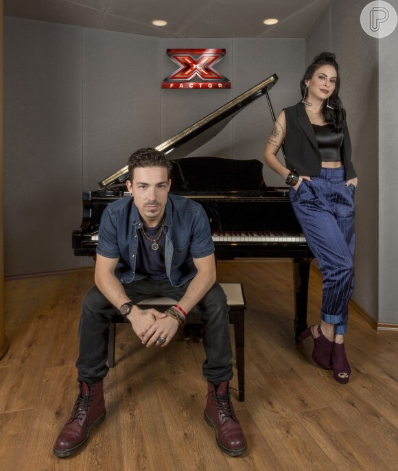 Band confirmou Di Ferrero e Alinne Rosa como jurados do programa 'X Factor Brasil'