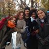 Parte do elenco da novela 'Em Família' reunido em Viena. O clique foi feito por Jayme Monjardim, que publicou a foto em seu Instagram