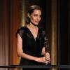 Angelina Jolie foi homenageada por seu trabalho com refugiados de guerra e por defender os direitos humanos