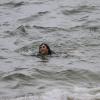 A atriz nadou no mar durante as gravações